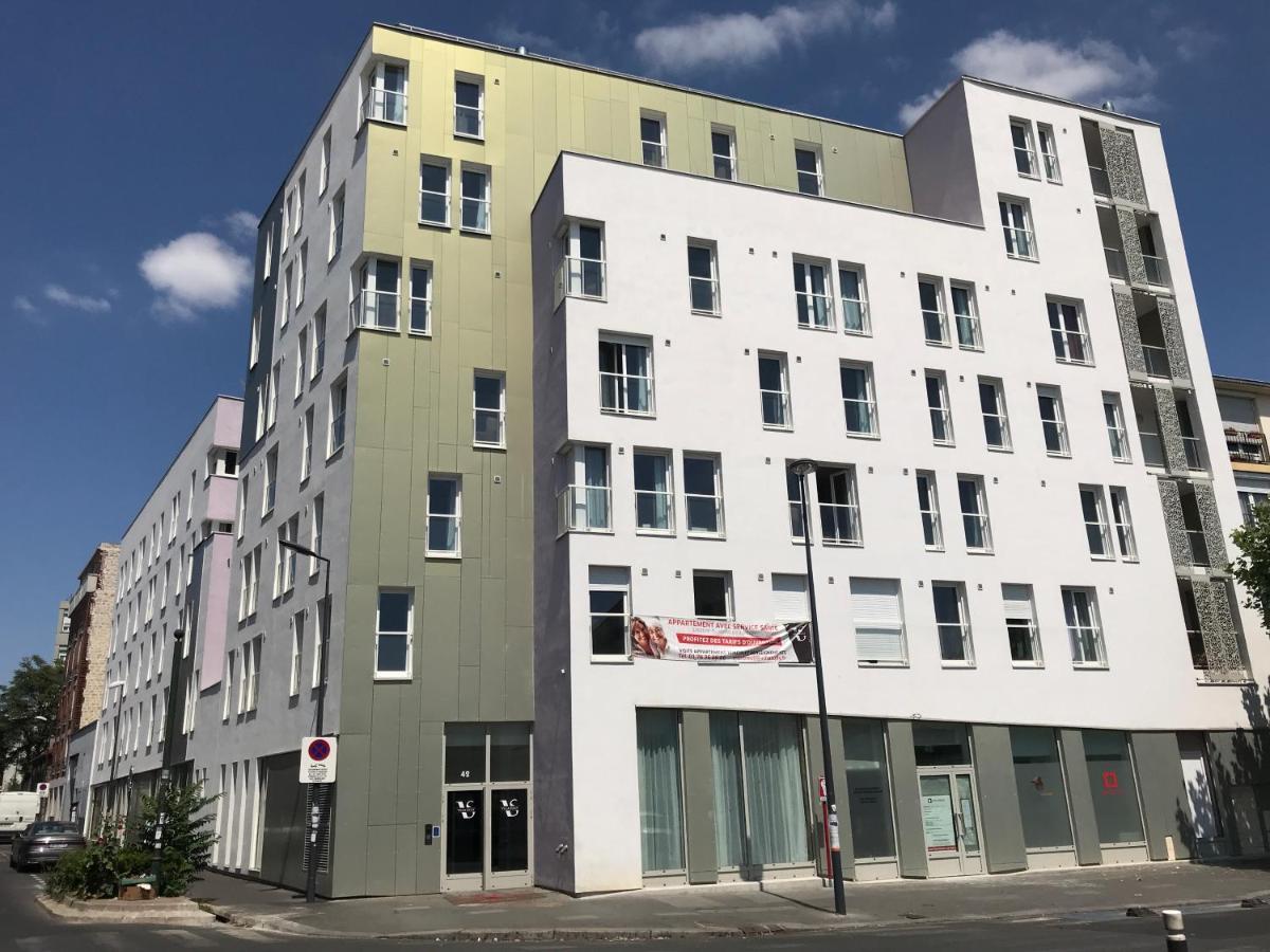 Zenao Montreuil- Croix De Chavaux Lägenhet Montreuil  Exteriör bild